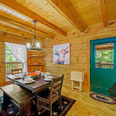 Gypsy Road - Privacy! Log Cabin With Hot Tub, Wifi, Directv And Arcade 세비어빌 외부 사진